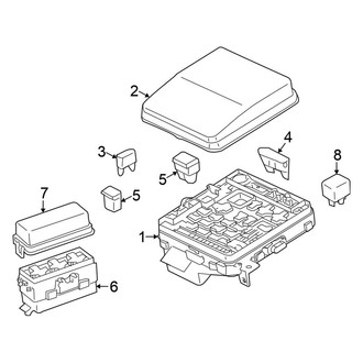 Mitsubishi OE - Electrical - Fuse & Relay (Engine Compartment)