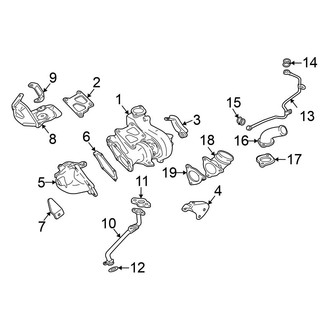 Mitsubishi OE - Engine / Transaxle - Turbocharger & Components
