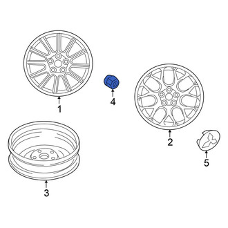 Mitsubishi OE - Wheel Lug Nut