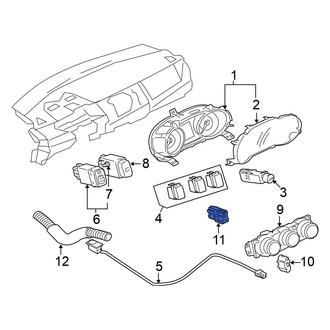 Mitsubishi OE - Cabin Air Temperature Sensor
