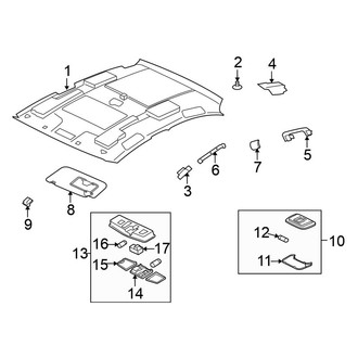 Mitsubishi OE - Roof - Interior Trim
