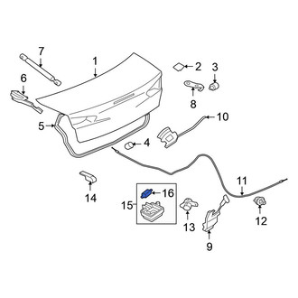 Mitsubishi OE - Trunk Light Bulb