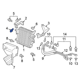 Mitsubishi OE - Engine Oil Cooler Bolt