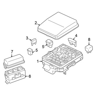 Mitsubishi OE - Electrical - Fuse & Relay (Engine Compartment)