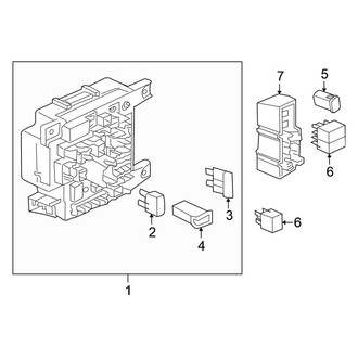Mitsubishi OE - Electrical - Fuse & Relay (Instrument Panel)