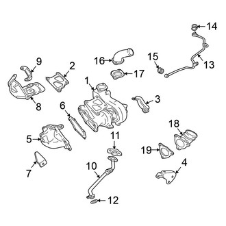 Mitsubishi OE - Engine / Transaxle - Turbocharger & Components