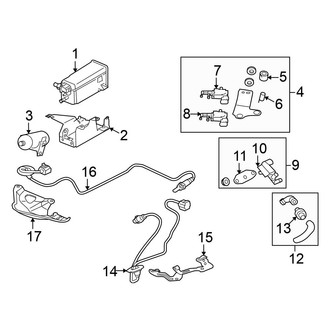 Mitsubishi OE - Emission System - Emission Components