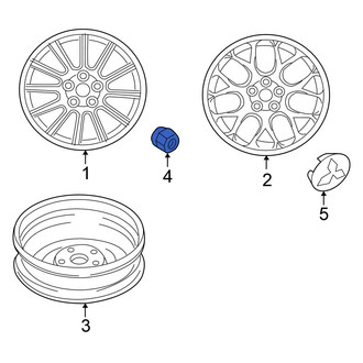 Mitsubishi OE - Wheel Lug Nut