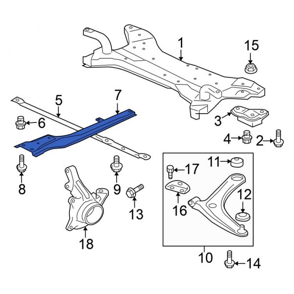 Engine Mount Crossmember