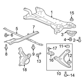 Mitsubishi OE - Front Suspension - Suspension Components