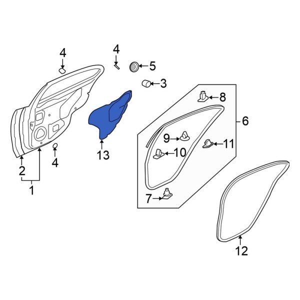 Door Panel Insulation