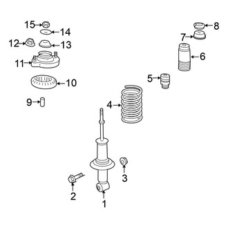 Mitsubishi OE - Rear Suspension - Struts & Components