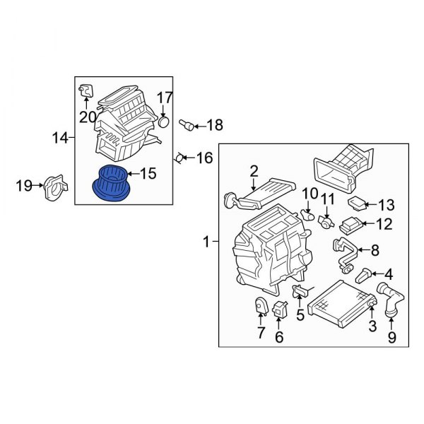 HVAC Blower Motor