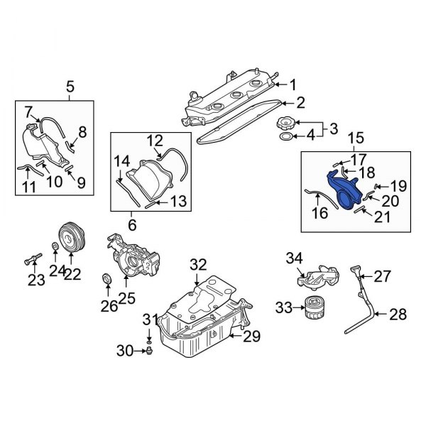 Engine Timing Cover