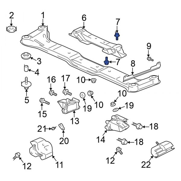 Engine Mount Bolt