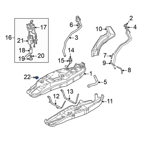 Fuel Tank Roll Over Valve