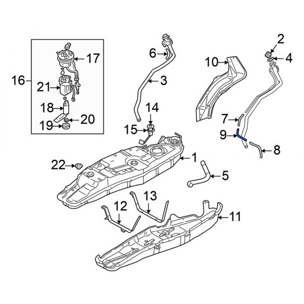 Fuel Tank Vent Hose