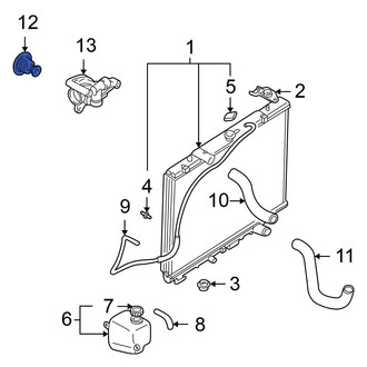 Mitsubishi OE - Engine Coolant Thermostat