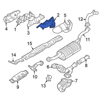 Mitsubishi OE - Left Exhaust Manifold