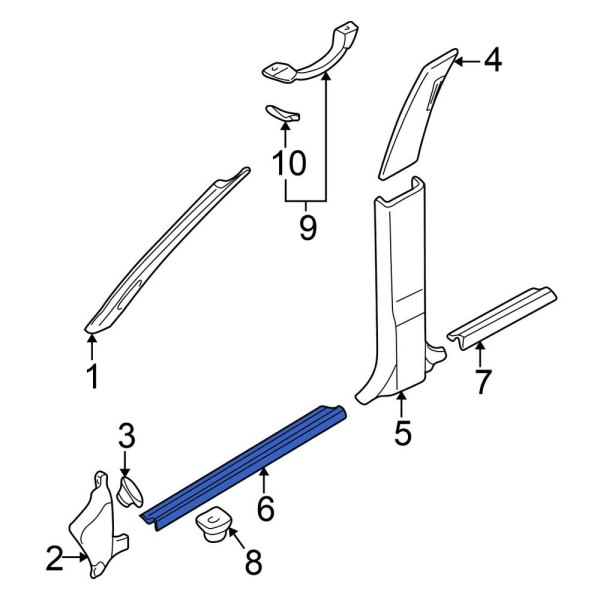 Door Sill Plate