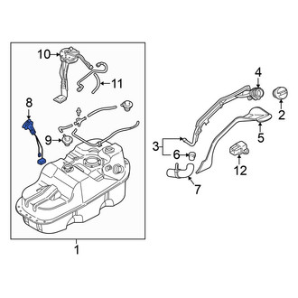 Mitsubishi OE - Fuel Sender and Hanger Assembly