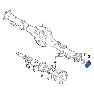 Mitsubishi OE - Rear Drive Axle Shaft O-Ring