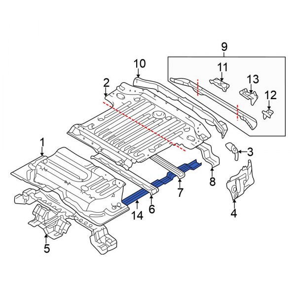 Floor Side Rail