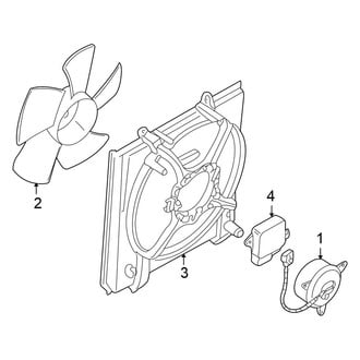 Mitsubishi OE - Cooling Fan (ES 2.0L)