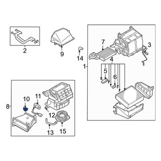 Mitsubishi OE - HVAC Blower Motor Resistor
