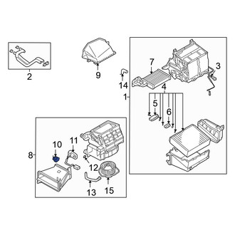 Mitsubishi OE - HVAC Blower Motor Resistor
