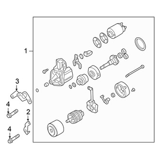 Mitsubishi OE - Electrical - Starter (ES / LS / OZ Rally)