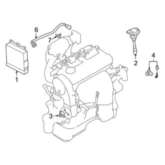 Mitsubishi OE - Engine Camshaft Position Sensor O-Ring