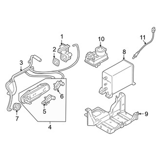 Mitsubishi OE - Emission System - Emission Components (2.0L)