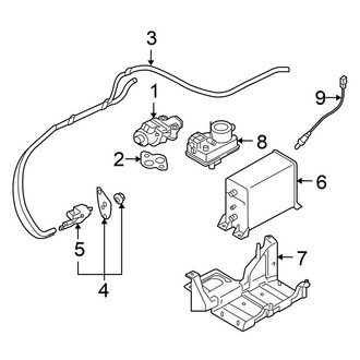 Mitsubishi OE - Emission System - Emission Components