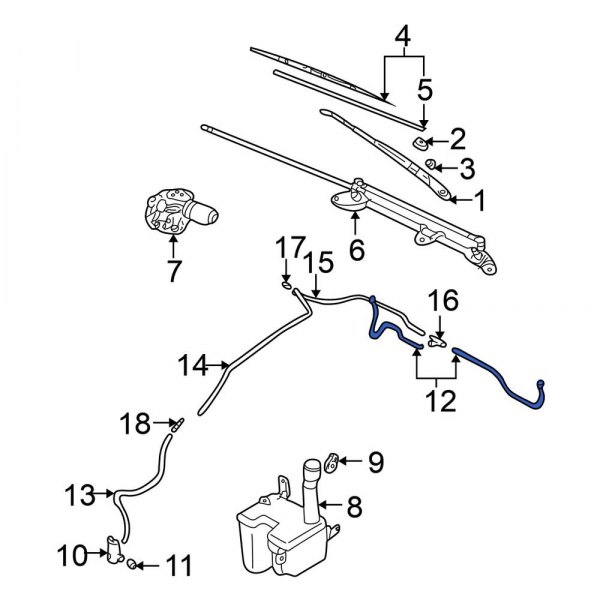 Windshield Washer Nozzle