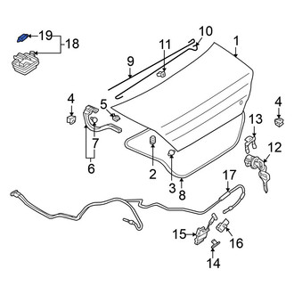 Mitsubishi OE - Trunk Light Bulb