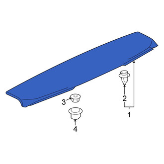 Mitsubishi OE - Rear Spoiler
