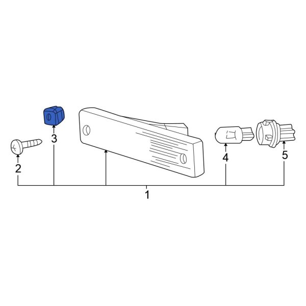 Side Marker Light Grommet