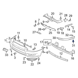 Mitsubishi Eclipse Cross OEM Bumpers | Genuine Front & Rear