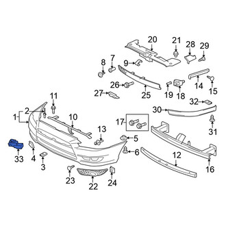 Mitsubishi OE - Ambient Air Temperature Sensor