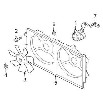 Mitsubishi OE - Cooling Fan (DE / ES / GTS)