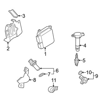 Mitsubishi OE - Electrical - Ignition System (DE / GTS / GTS Sportback)