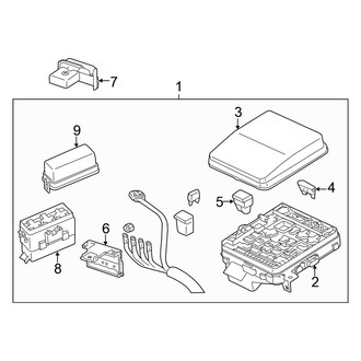 Mitsubishi OE - Electrical - Fuse & Relay (Engine Compartment)