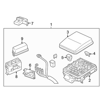 Mitsubishi OE - Electrical - Fuse & Relay (Engine Compartment), (Ralliart)