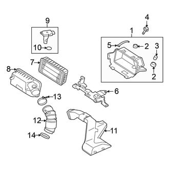 Mitsubishi OE - Engine / Transaxle - Air Intake