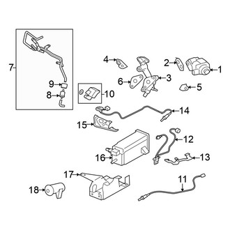 Mitsubishi OE - Emission System - Emission Components (With California), (DE / ES / GTS 2.0L)