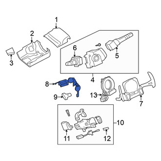 Mitsubishi OE - Ignition Lock Cylinder
