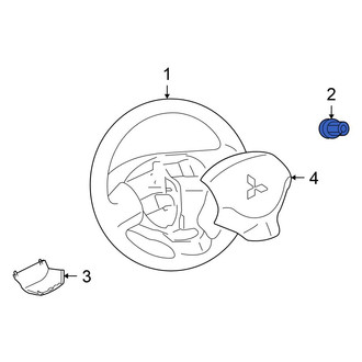 Mitsubishi OE - Steering Wheel Nut