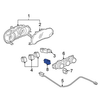 Mitsubishi OE - Cabin Air Temperature Sensor