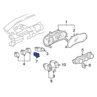 Mitsubishi OE - Cabin Air Temperature Sensor